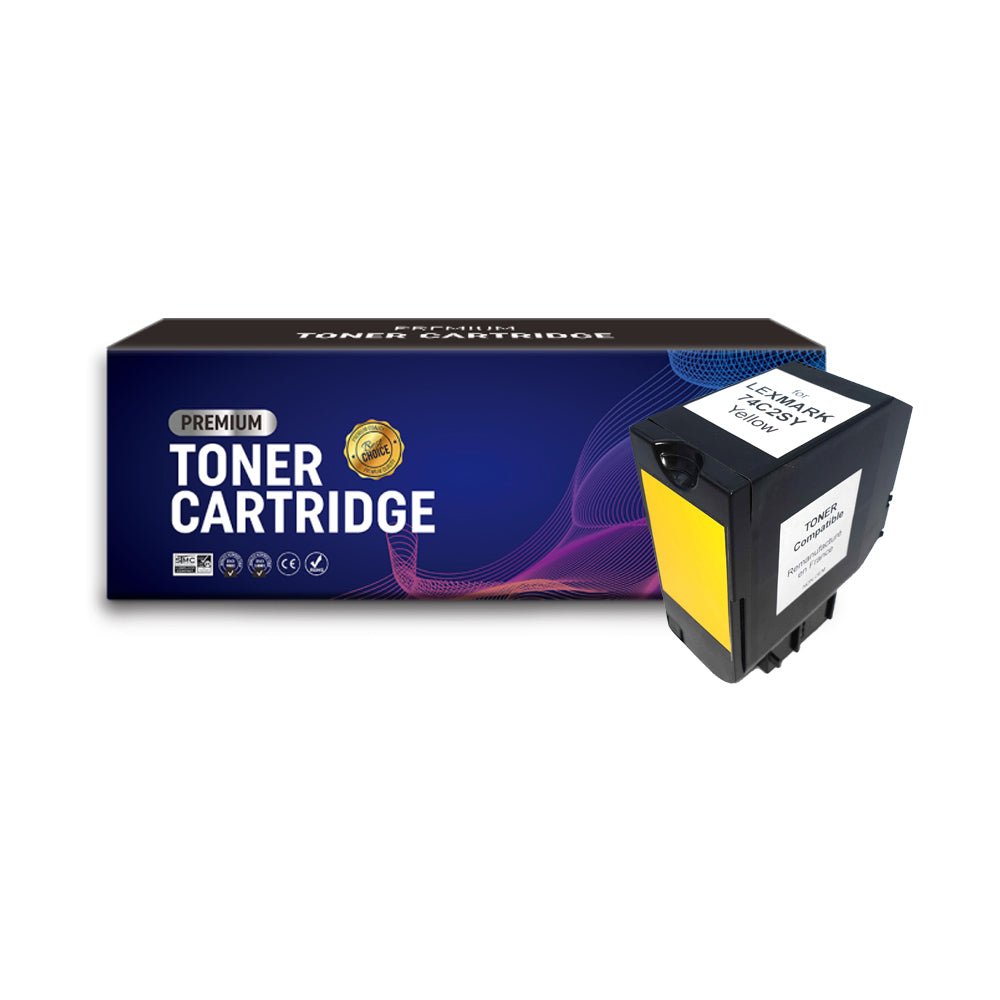 Cartouche de toner Compatible Lexmark 74C2SY0 Jaune 7000pages - KERA FRANCE Cartouche de toner Compatible Lexmark 74C2SY0 Jaune 7000pages - KERA FRANCE